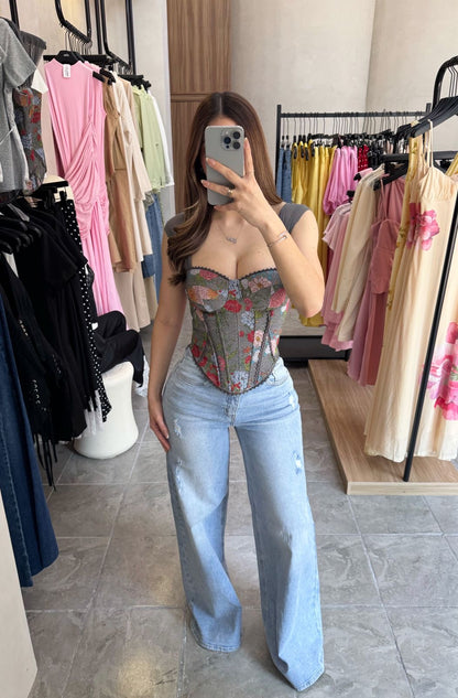 Corsette Brocade
