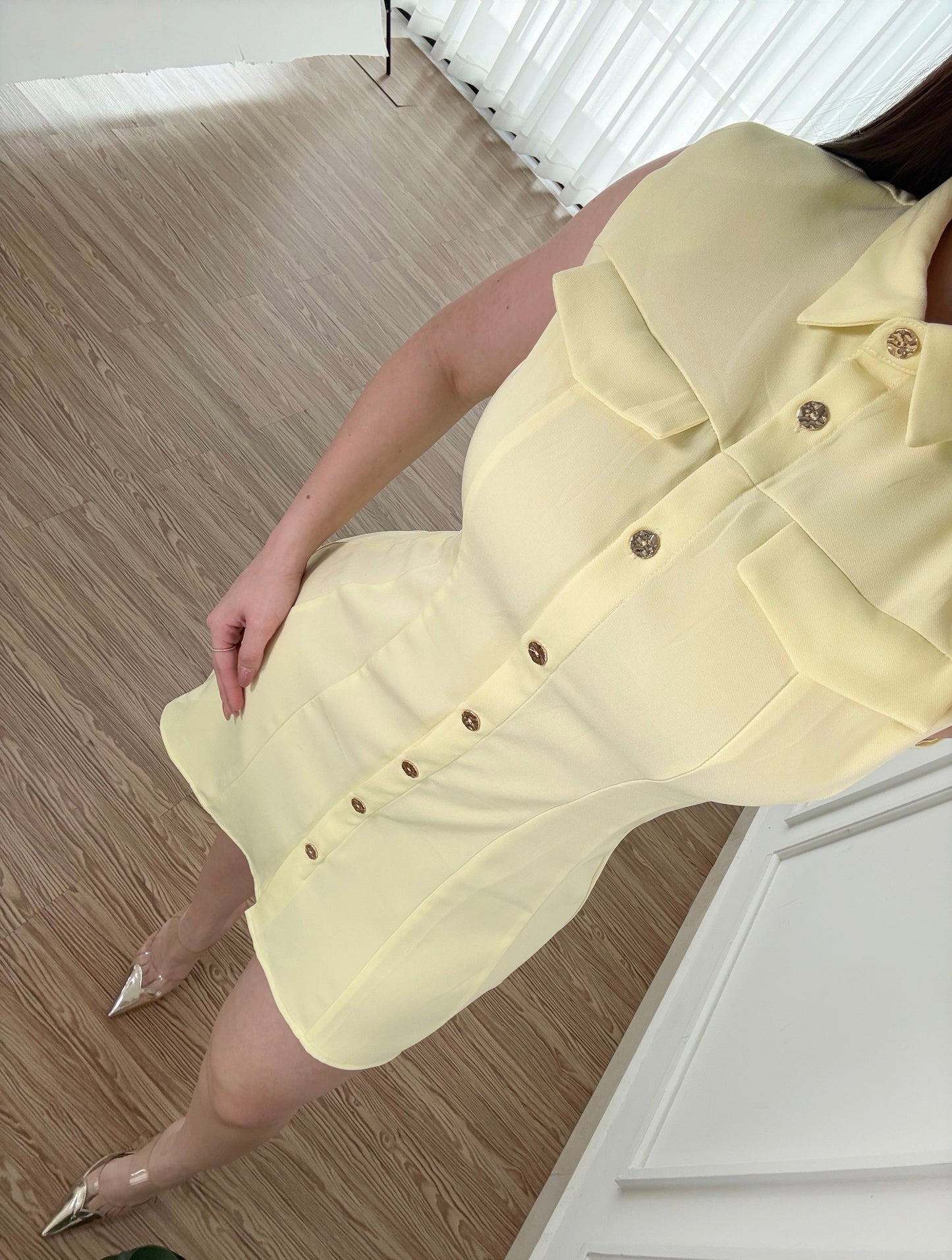 Vestido Tailor Yellow