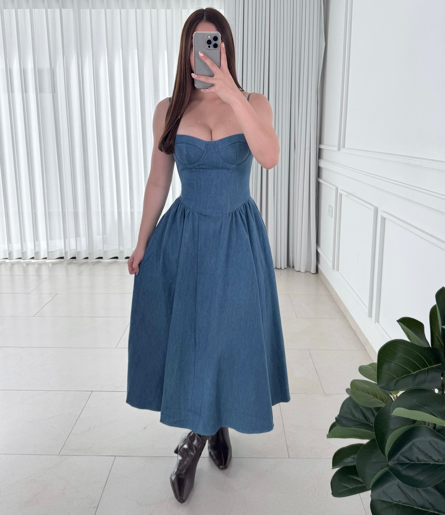Vestido Vintage Denim