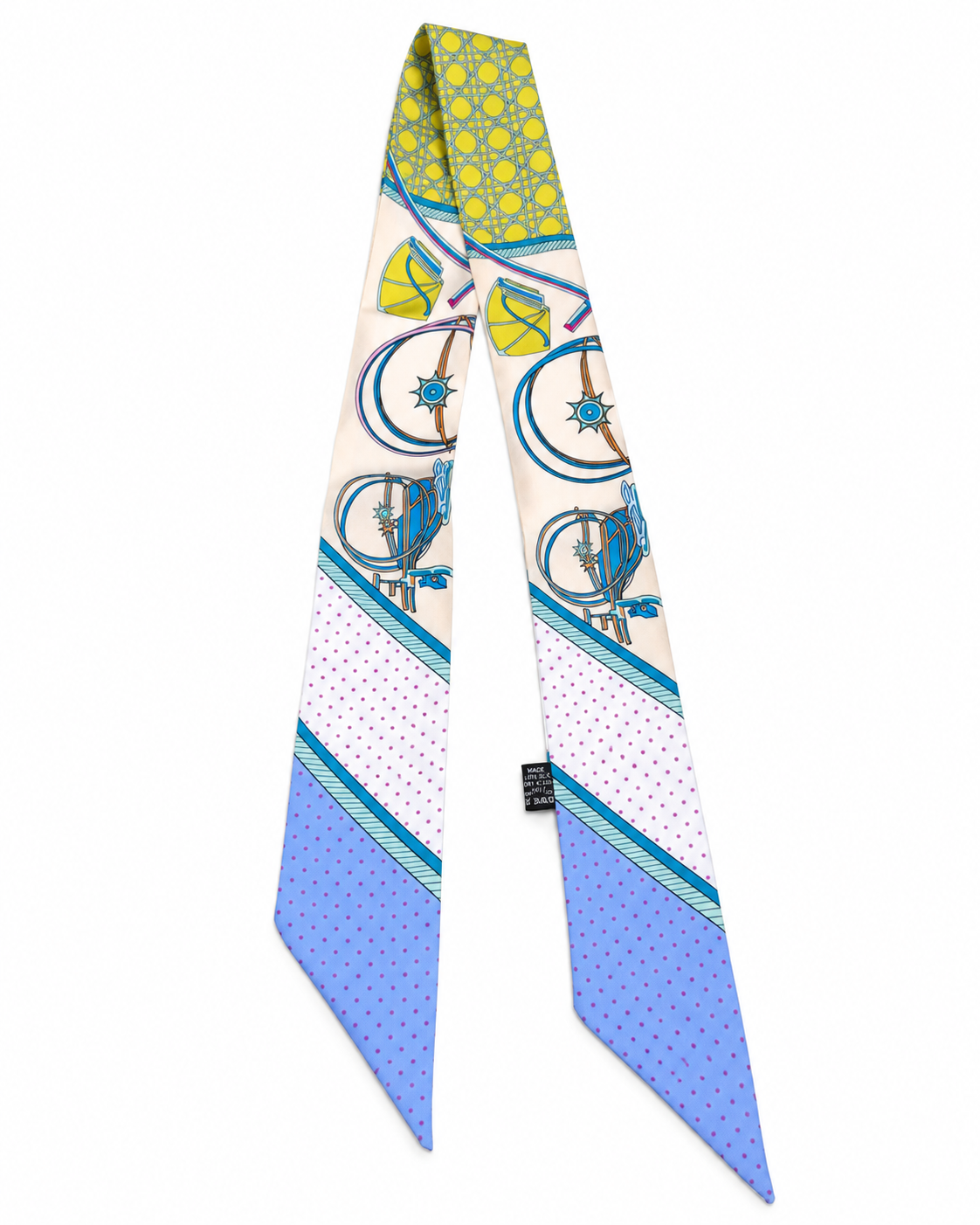 Bandana Blue Lime