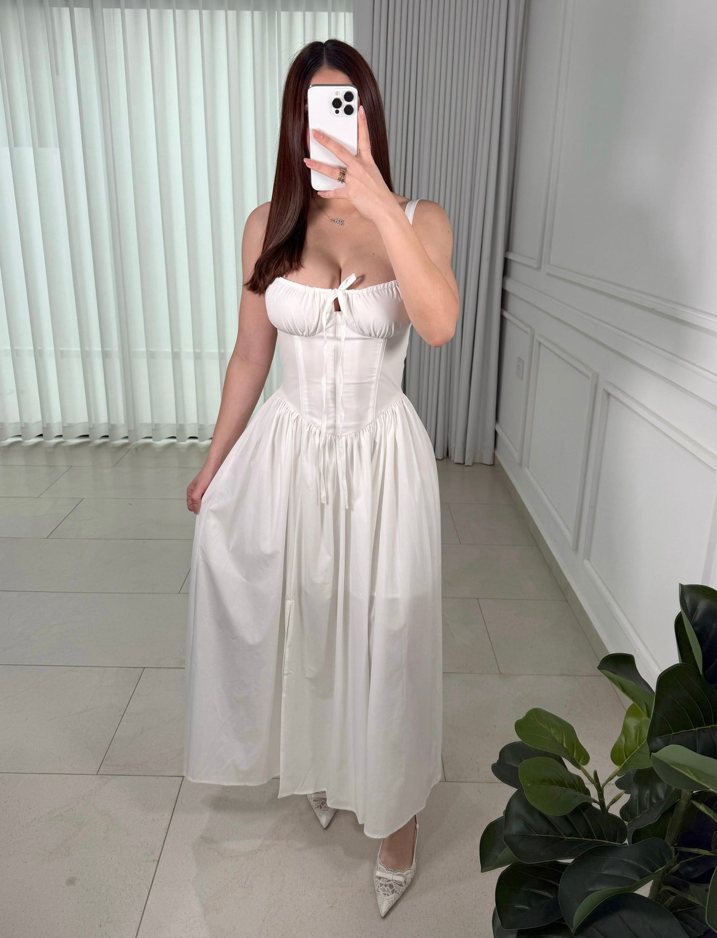 Vestido Darling White