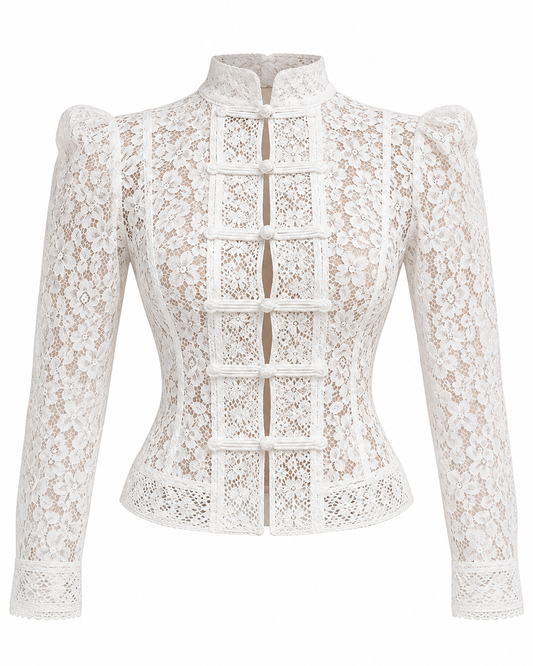 Blusa Qipao White