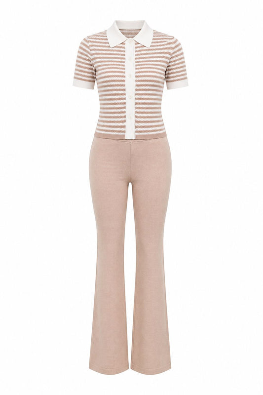 Conjunto Poise Taupe