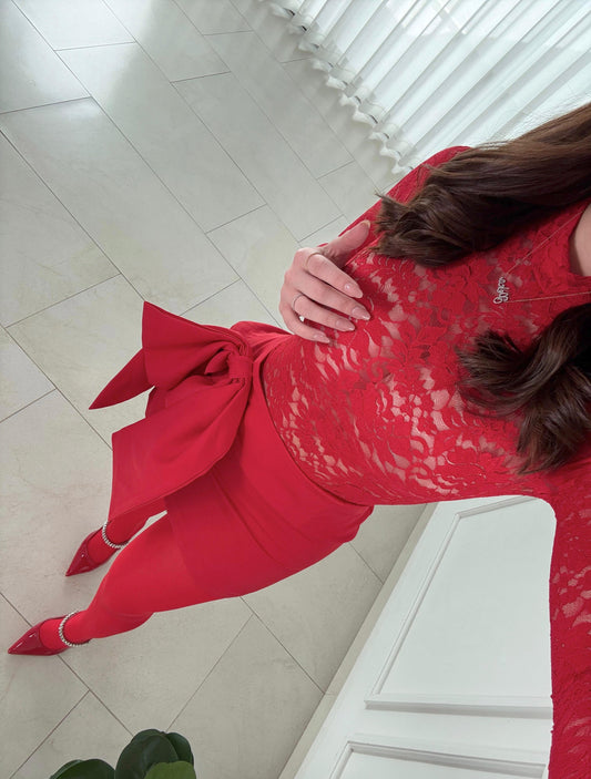 Pantiblusa Lace Red
