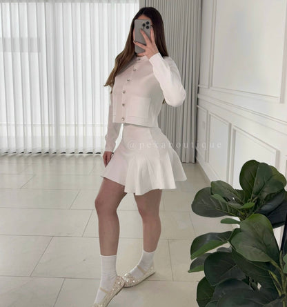 Conjunto White Skirt