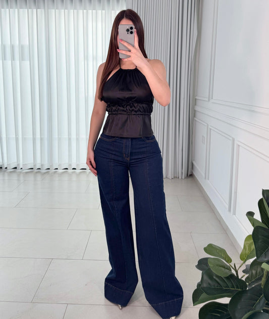 Pantalón Wide Hem