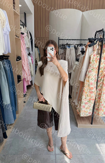 Blusa Cape Cream