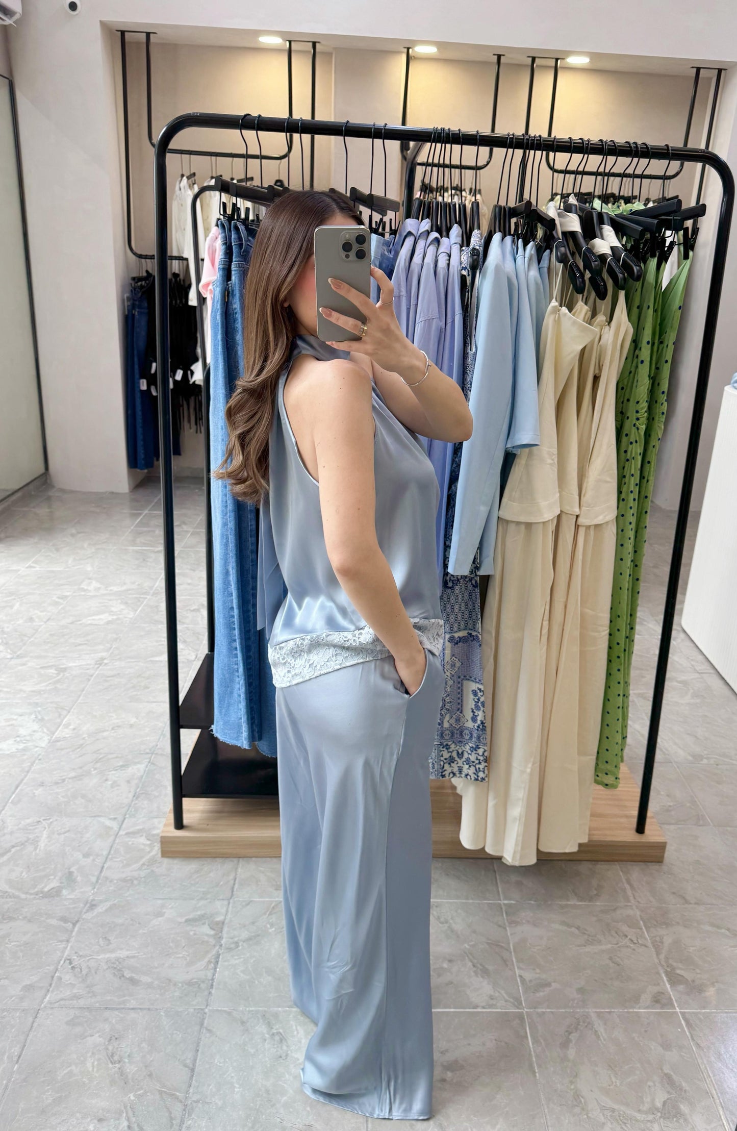 Conjunto Lace Blue