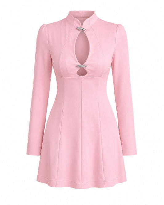 Vestido Slit Pink