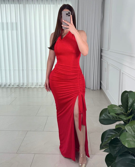 Vestido Grecian Red