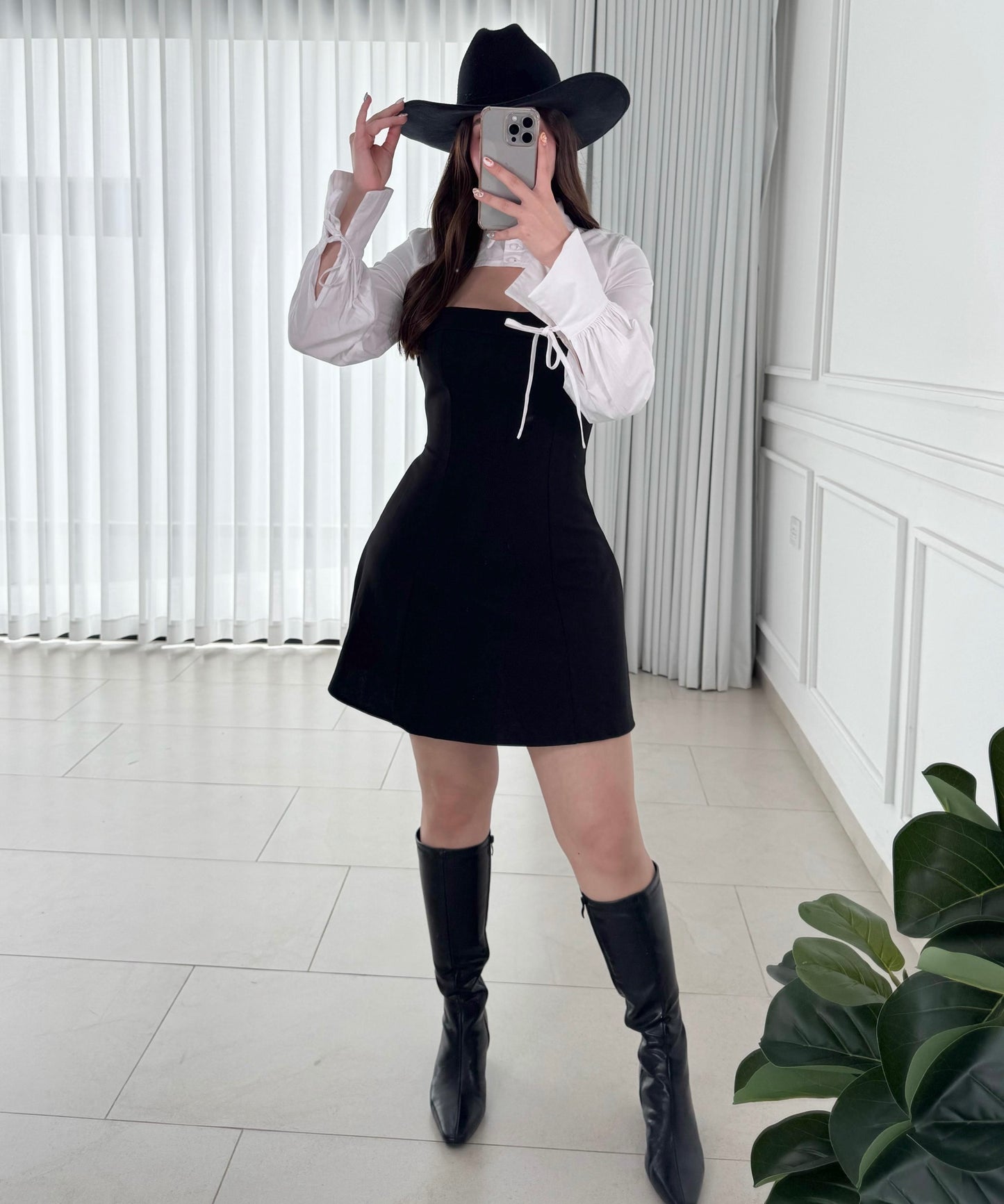 Vestido Sleeves Black