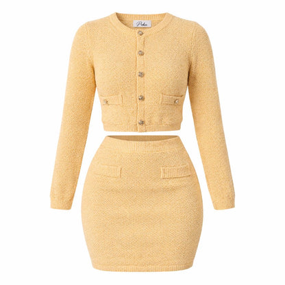 Conjunto Woven Yellow