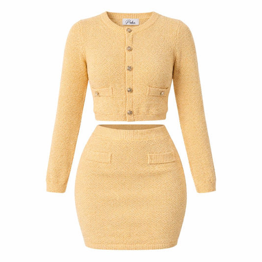 Conjunto Woven Yellow