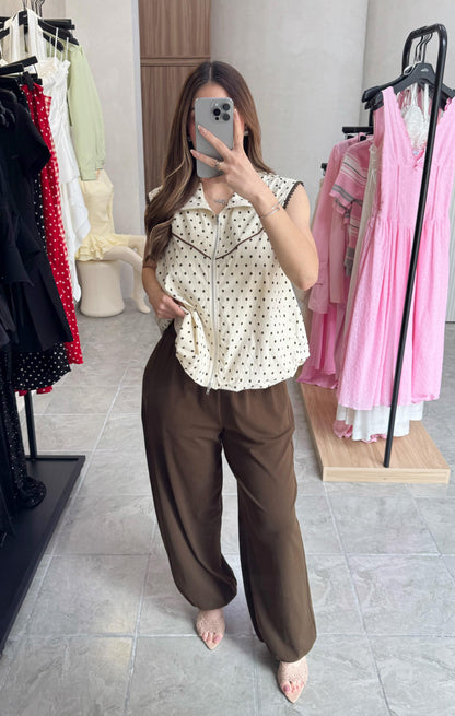 Conjunto Dot Brown