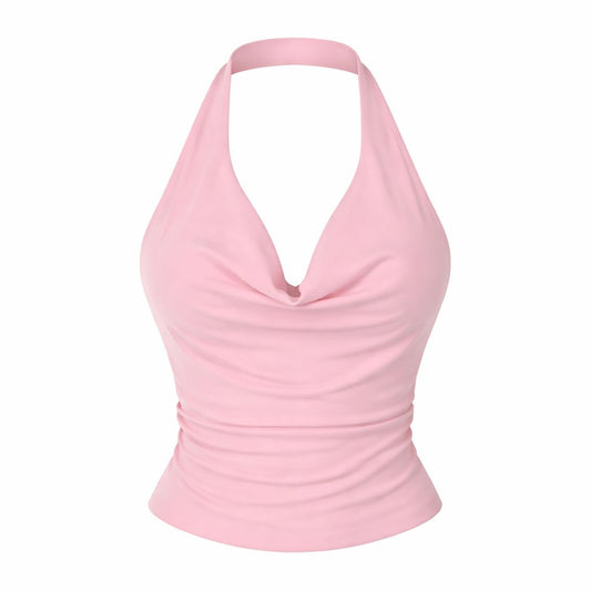 Top Halter Pink