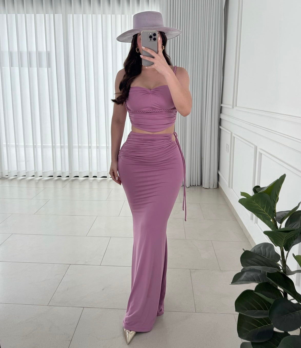 Conjunto Goddess Purple