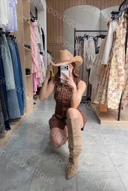 Conjunto Grid Brown