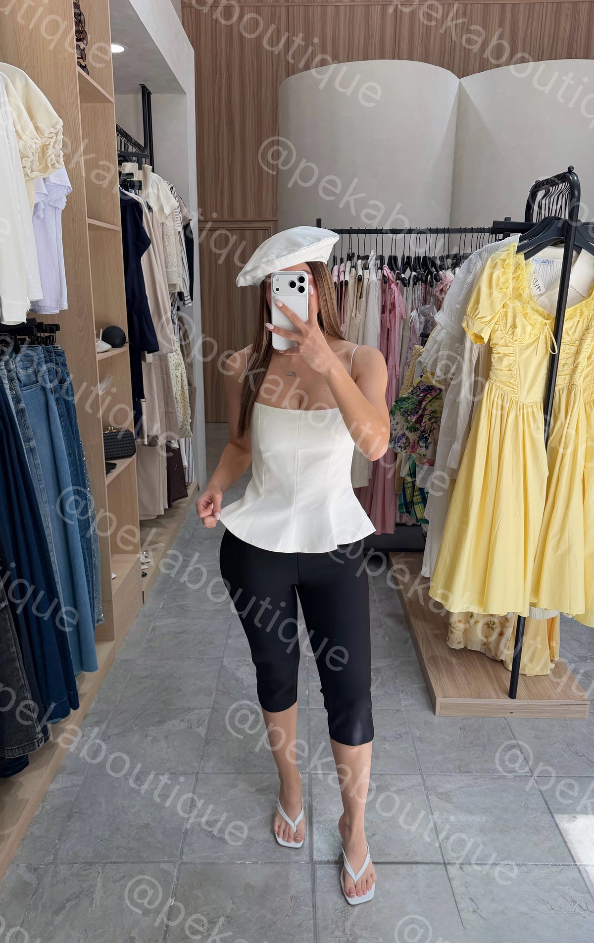 Blusa Georgette White