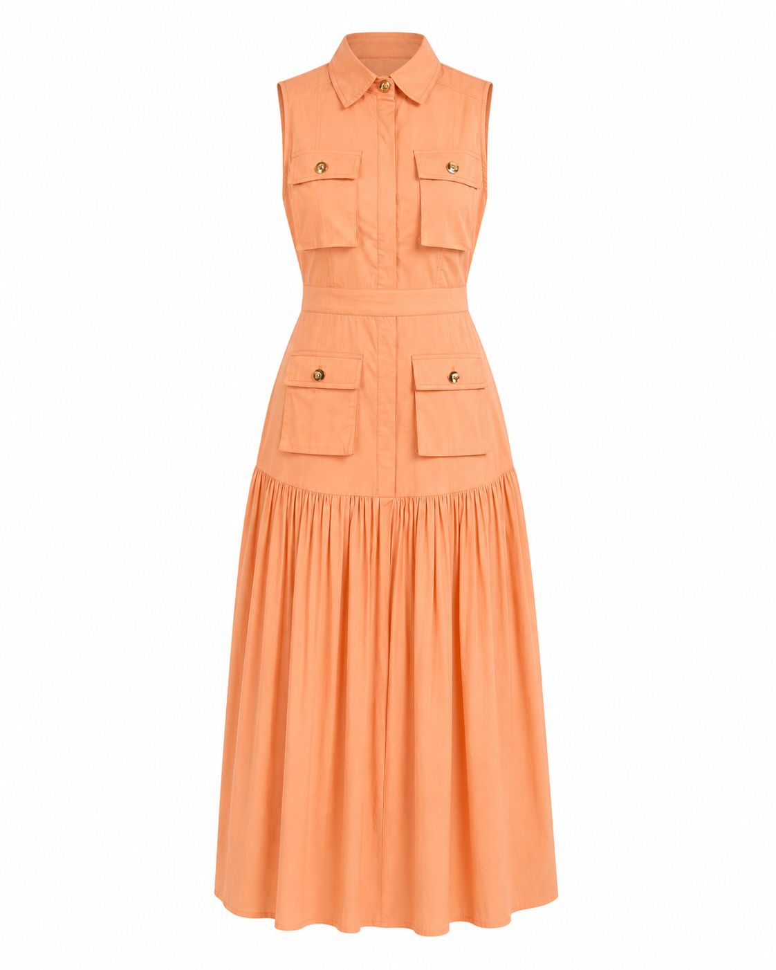 Vestido Safari Orange