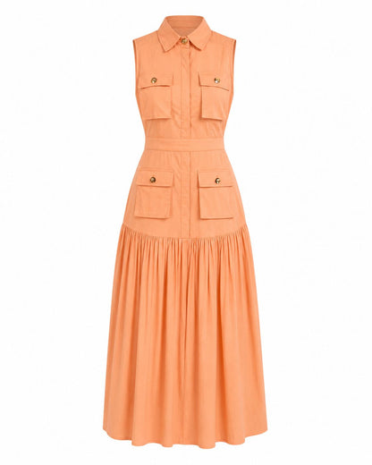 Vestido Safari Orange