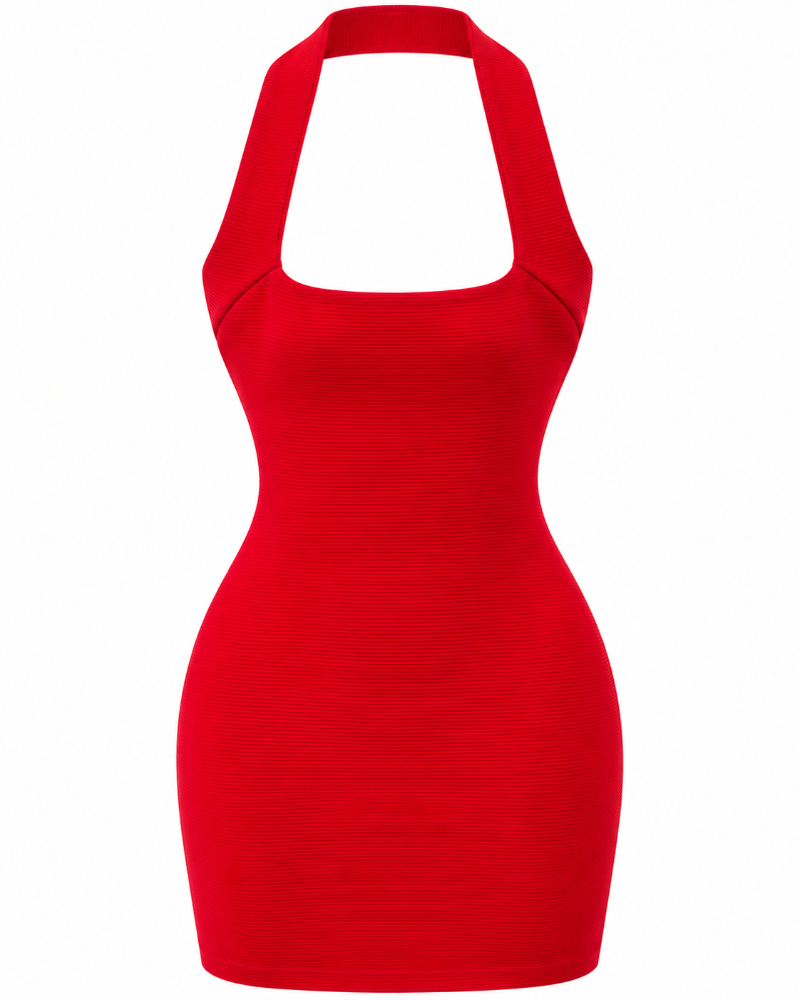 Vestido Halter Red