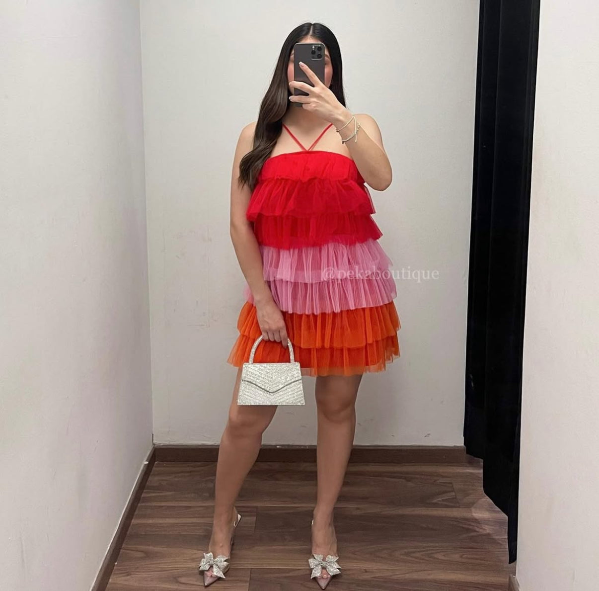 Vestido Cake Red