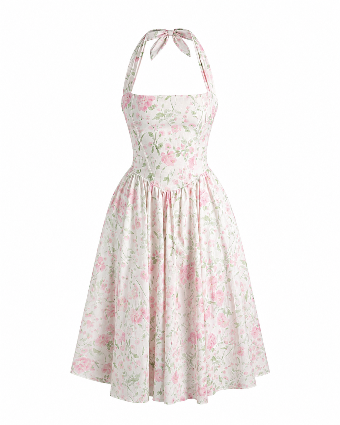 Vestido Floral Pink