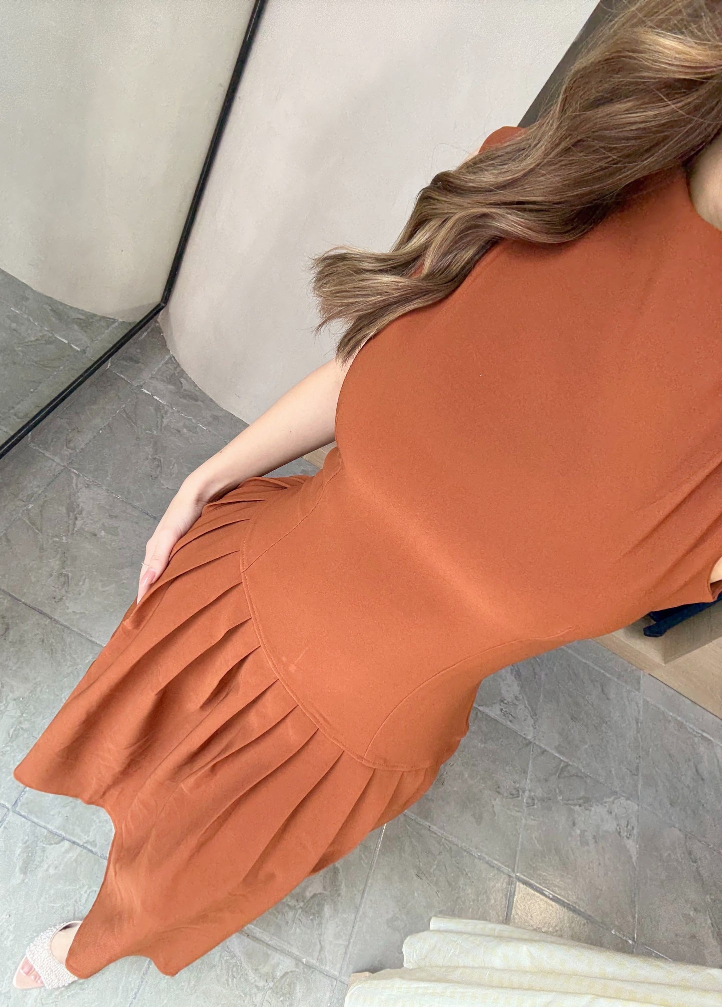 Vestido Eclet Brown