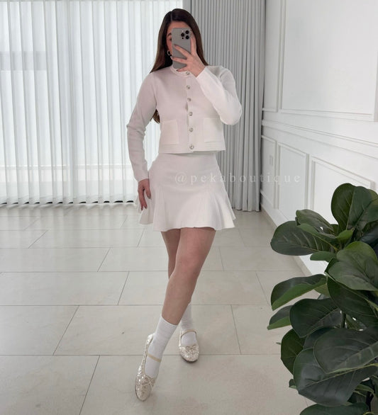 Conjunto White Skirt