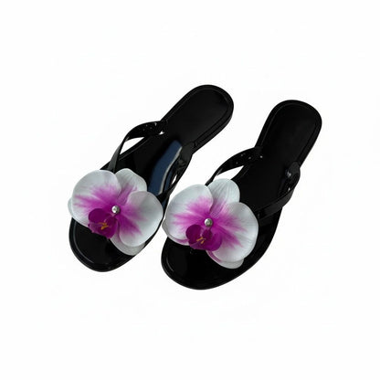 Sandalias Orquídea Negra