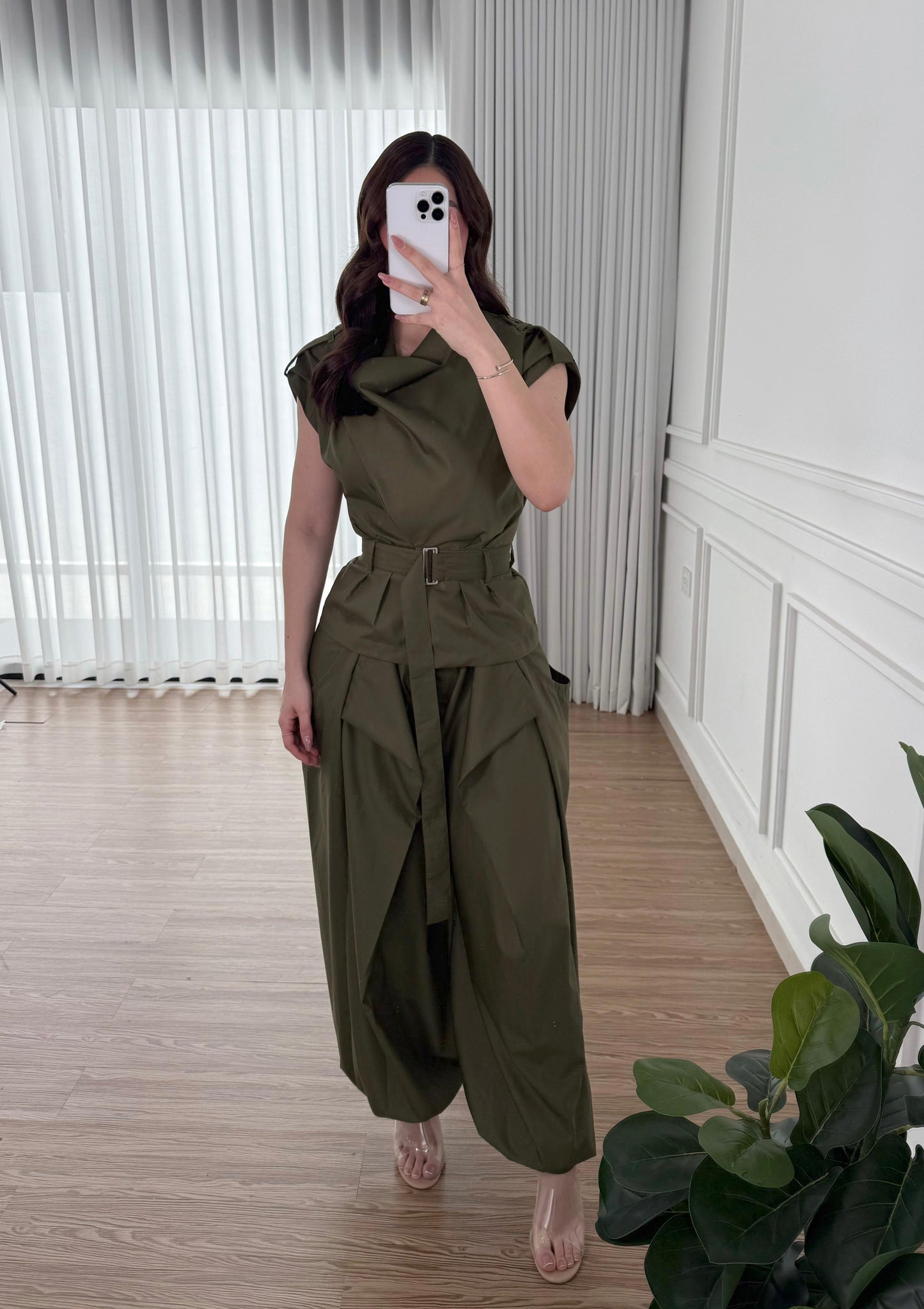 Conjunto Safari Olive