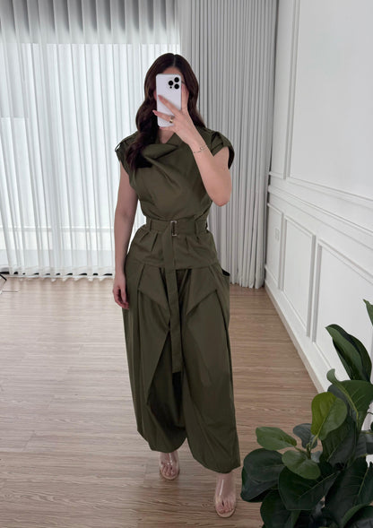 Conjunto Safari Olive