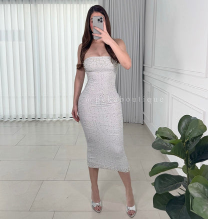 Vestido White Pearl