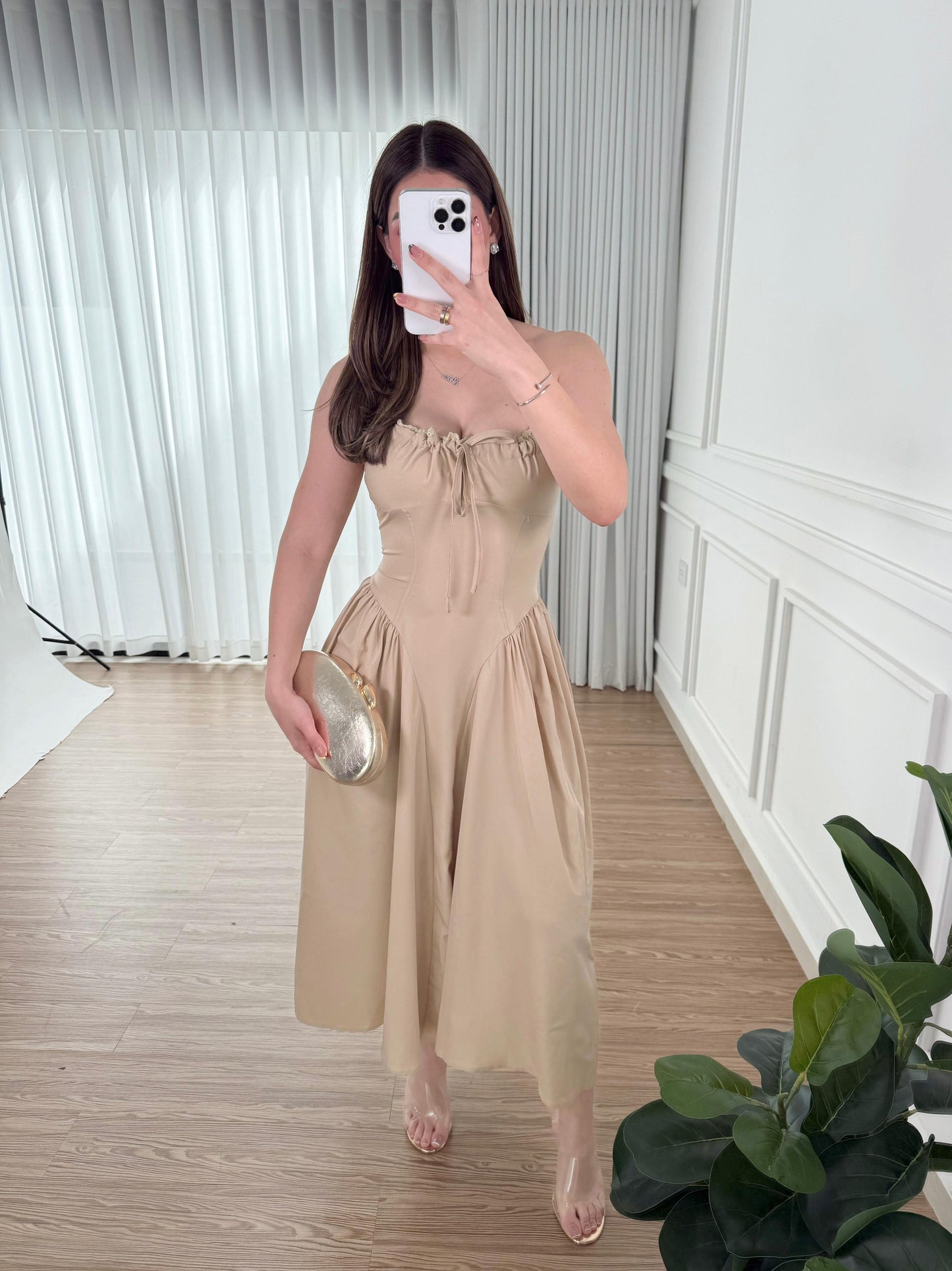 Vestido Alise Nude