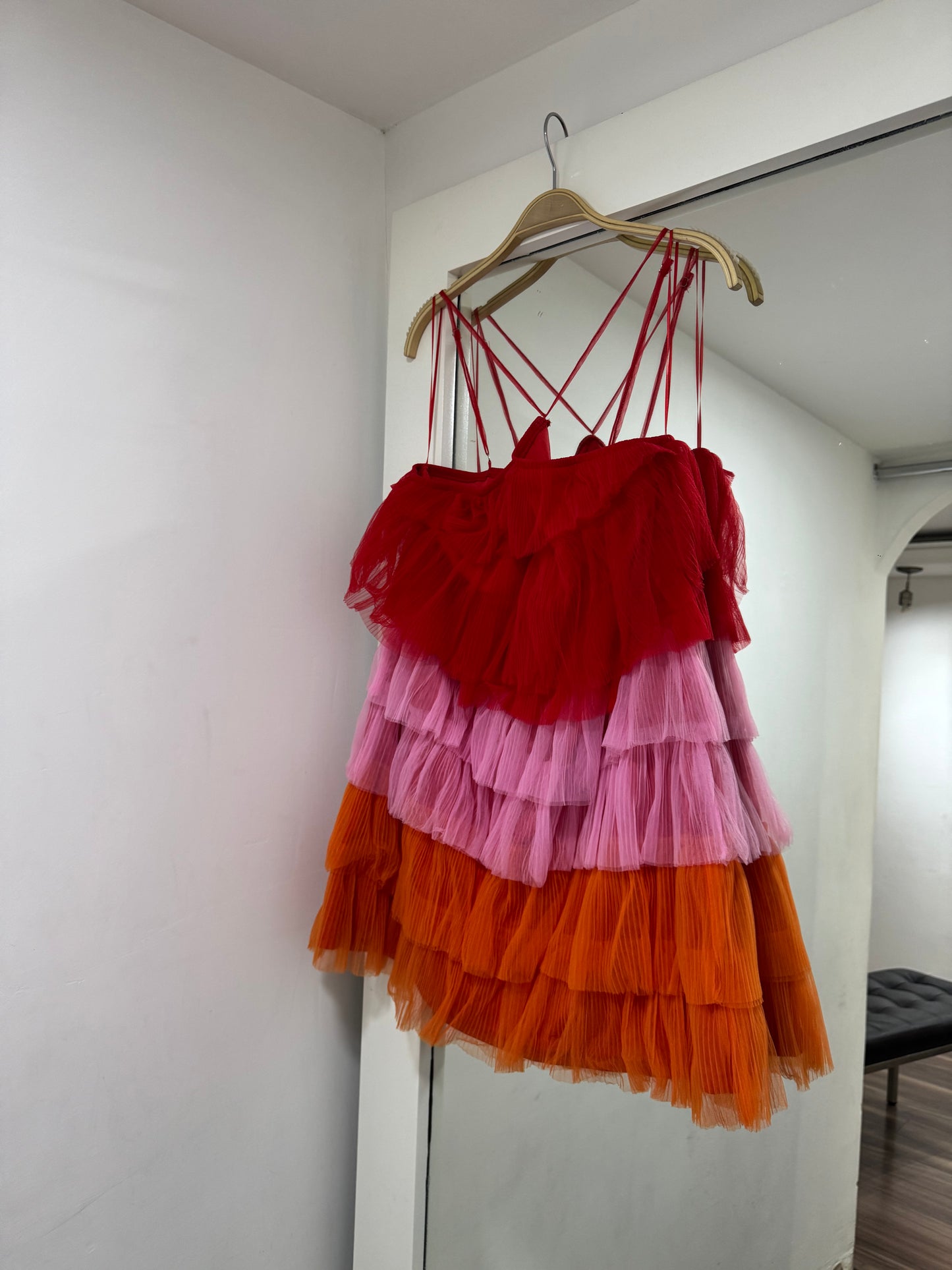 Vestido Cake Red