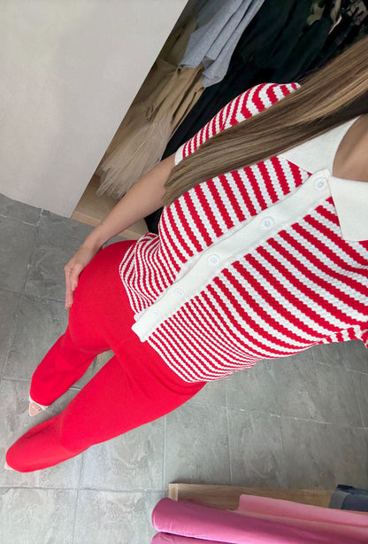 Conjunto Poise Red