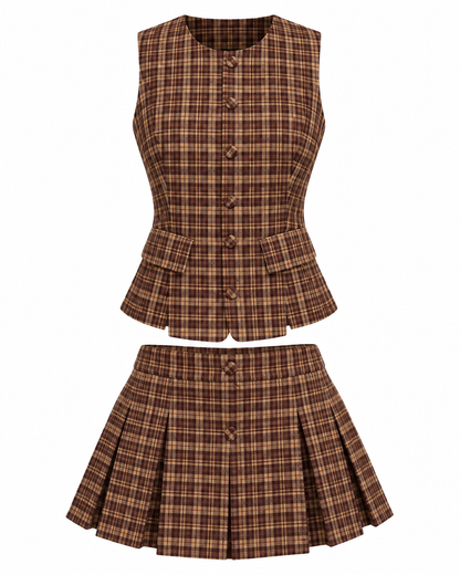 Conjunto Grid Brown