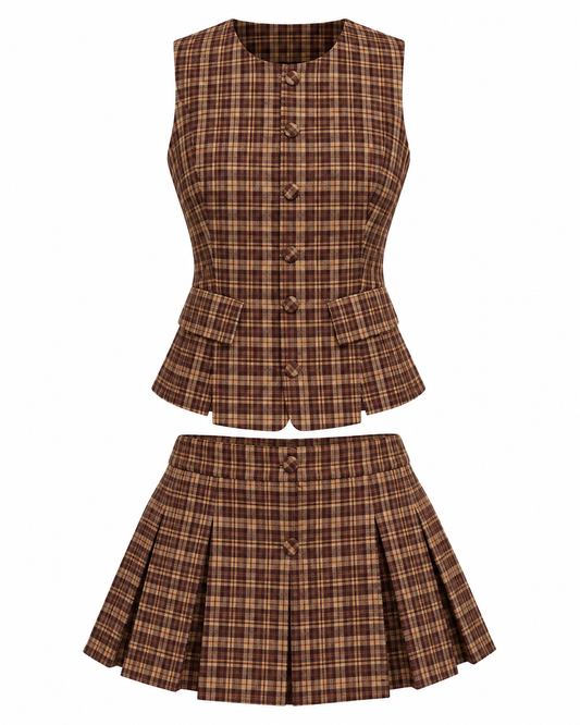 Conjunto Grid Brown