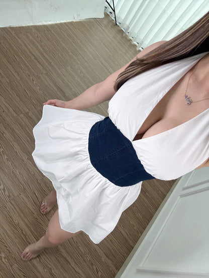 Vestido Corsette Denim