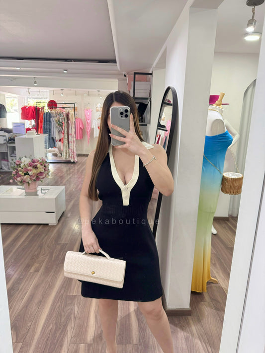 Vestido Neck Black
