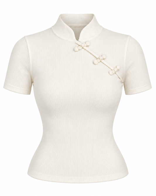 Blusa Oriental Ivory