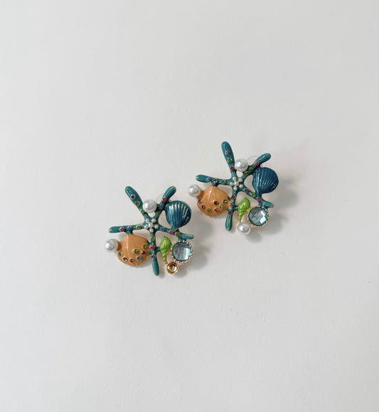 Aretes Blue Star