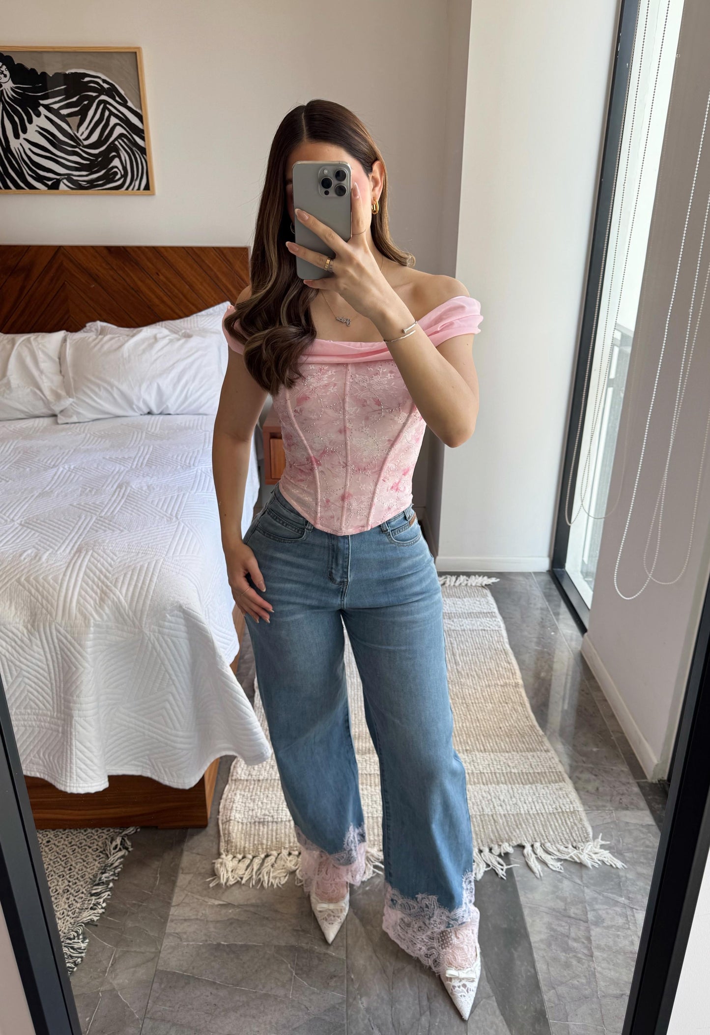 Corsette Poly Pink