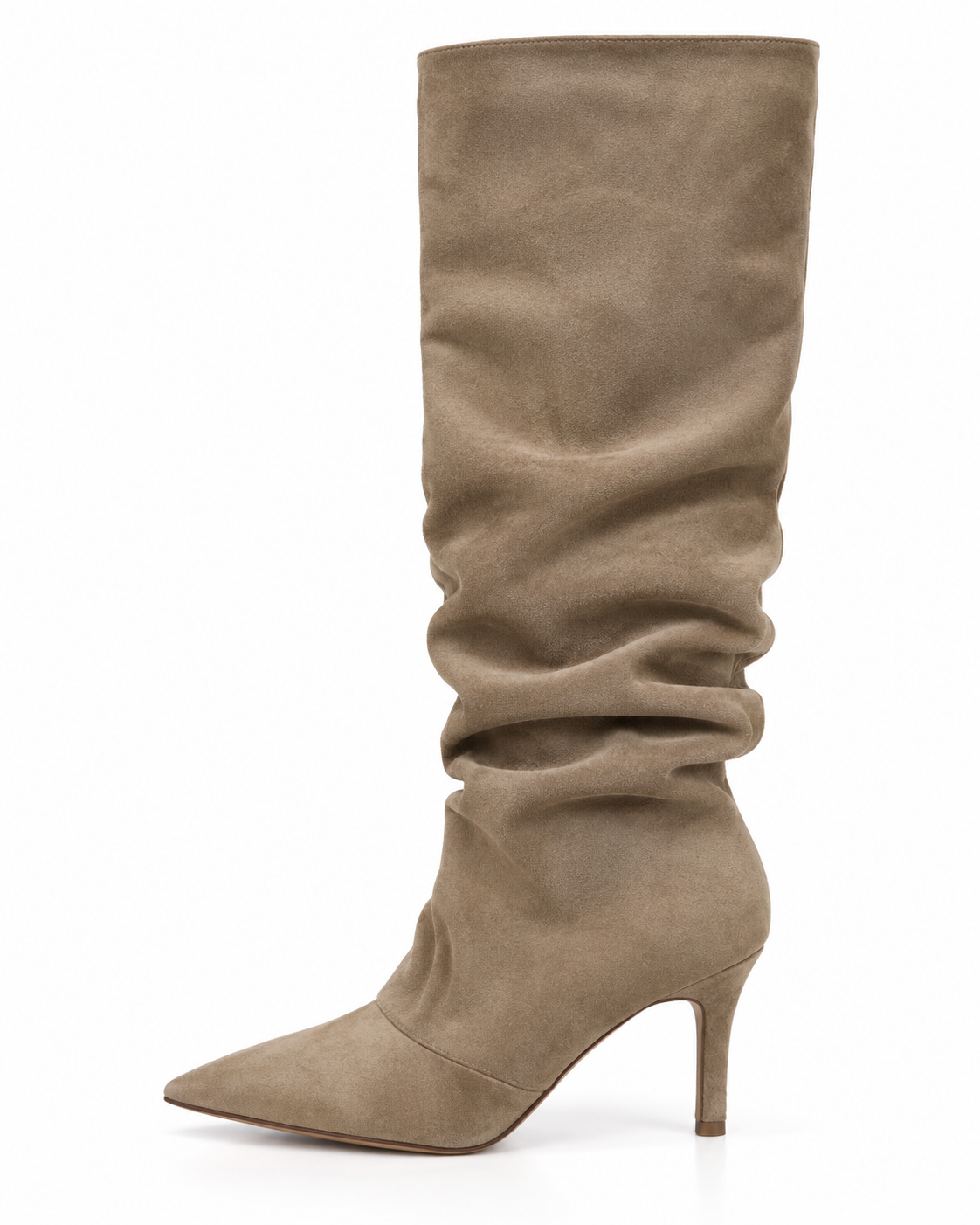 Botas Slouchy Nude