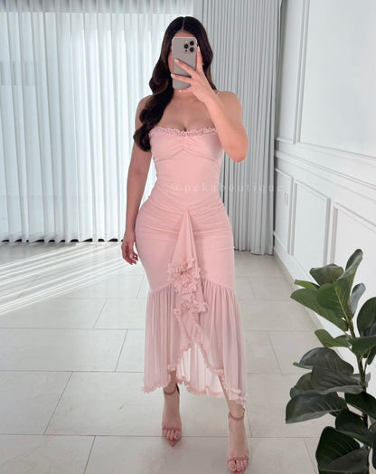 Vestido Flouncey Pink