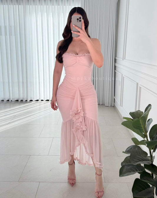 Vestido Flouncey Pink