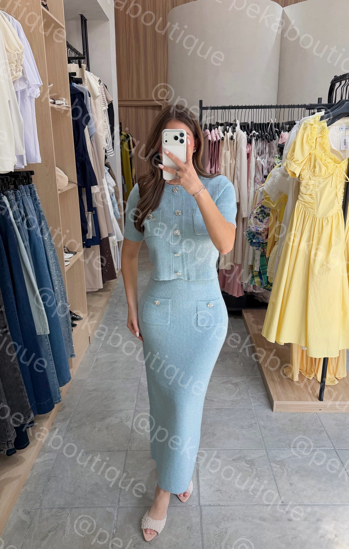 Conjunto French Blue