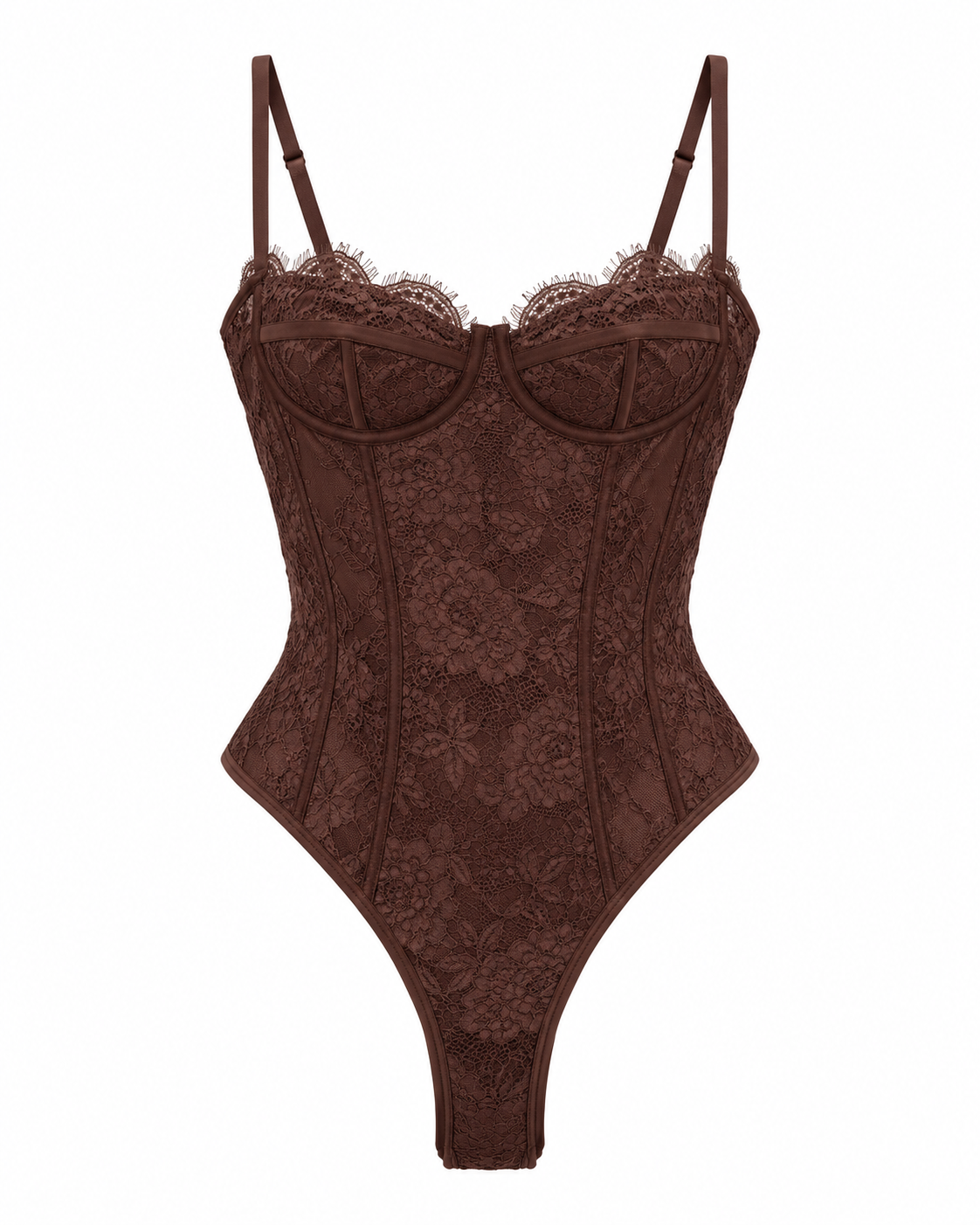 Pantiblusa Lace Brown