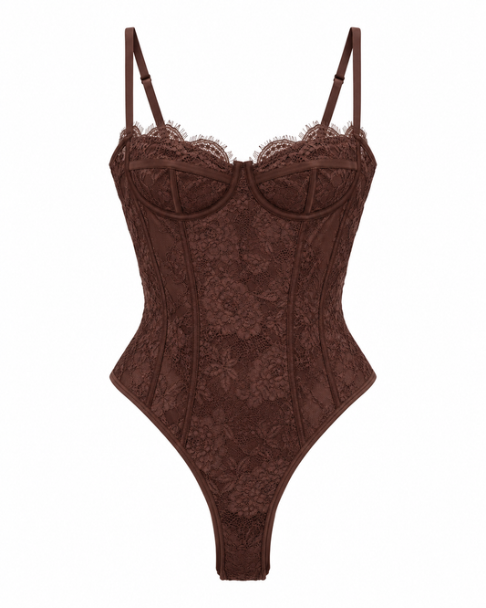 Pantiblusa Lace Brown