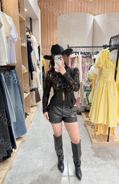 Blusa Qipao Black